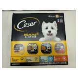 24x 3.5oz Trays Cesar Breakfast & Dinner 24x 3.5oz Trays Cesar Breakfast & Dinner
