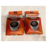 2x 18oz Dunkin 2x 18oz Dunkin