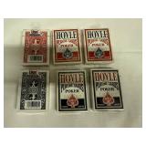 6x Hoyle Playing Cards-Poker 6x Hoyle Playing Cards-Poker