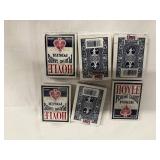 6x Hoyle Playing Cards-Poker 6x Hoyle Playing Cards-Poker