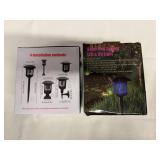 2x Solar Bug Zapper LED & UV Light 2x Solar Bug Zapper LED & UV Light