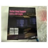 2x Solar Bug Zapper LED & UV Light 2x Solar Bug Zapper LED & UV Light