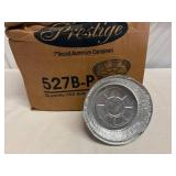 7" Round Aluminum Containers-Open Box 7" Round Aluminum Containers-Open Box