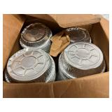 7" Round Aluminum Containers-Open Box 7" Round Aluminum Containers-Open Box