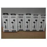 *12* Earbuds with In-Line Microphone *12* Earbuds with In-Line Microphone