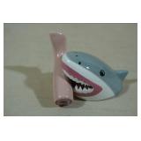 Novelty Magnetic Salt & Pepper Shaker -Shark and Leg Novelty Magnetic Salt & Pepper Shaker -Shark and Leg