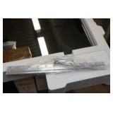 Gatco Flush Mount EZ Hanging 31.5" Frameless Mirror Gatco Flush Mount EZ Hanging 31.5" Frameless Mirror