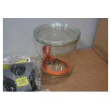 Assorted Kitchenware - Ice Trays, Weck Jar Assorted Kitchenware - Ice Trays, Weck Jar