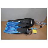 Cressi Adult Rondine Palau Fin Snorkel Set - Fin Size XS/S Cressi Adult Rondine Palau Fin Snorkel Set - Fin Size XS/S