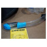 Cressi Adult Rondine Palau Fin Snorkel Set - Fin Size XS/S Cressi Adult Rondine Palau Fin Snorkel Set - Fin Size XS/S