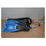 Cressi Adult Rondine Palau Fin Snorkel Set - Fin Size M/L Cressi Adult Rondine Palau Fin Snorkel Set - Fin Size M/L