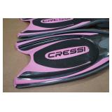 Cressi Frog Plus Adult Open Heel Scuba Diving Fins - S/M Cressi Frog Plus Adult Open Heel Scuba Diving Fins - S/M