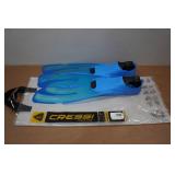 Cressi Aqua Snorkel Fins - 5.5-6.5, 39-40 Cressi Aqua Snorkel Fins - 5.5-6.5, 39-40