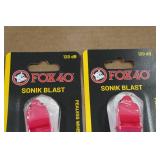 *2* Fox 40 Sonic Blast Whistles *2* Fox 40 Sonic Blast Whistles