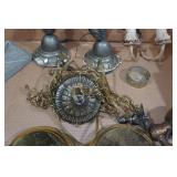 Assorted Vintage Light Fixtures Assorted Vintage Light Fixtures