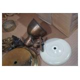 Assorted Vintage Light Fixtures Assorted Vintage Light Fixtures