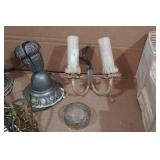 Assorted Vintage Light Fixtures Assorted Vintage Light Fixtures