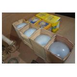 Assorted Vintage Light Fixtures Assorted Vintage Light Fixtures