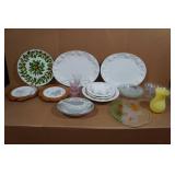 Assorted Kitchenware - Serving Plates, Plates, Vases Assorted Kitchenware - Serving Plates, Plates, Vases