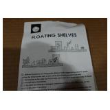 Set of Two Floating Shelves - 5.5"x24" - Mocha Set of Two Floating Shelves - 5.5"x24" - Mocha