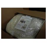 Set of Four Indoor Chair Cushions with Non-Slip Backing - Cream Set of Four Indoor Chair Cushions with Non-Slip Backing - Cream
