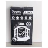 NEW DEGREE ULTRACLEAR PLUS DEODORANT 4PK. NEW DEGREE ULTRACLEAR PLUS DEODORANT 4PK.