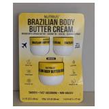 NEW NUTRIUS BRAZILIAN BODY BUTTER CREAM NEW NUTRIUS BRAZILIAN BODY BUTTER CREAM