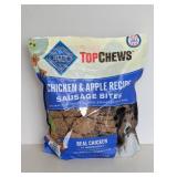 BLUE DIAMOND TOP CHEWS CHICKEN & APPLE RECIPE SAUSAGE BITES BLUE DIAMOND TOP CHEWS CHICKEN & APPLE RECIPE SAUSAGE BITES