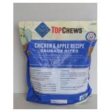 BLUE DIAMOND TOP CHEWS CHICKEN & APPLE RECIPE SAUSAGE BITES BLUE DIAMOND TOP CHEWS CHICKEN & APPLE RECIPE SAUSAGE BITES