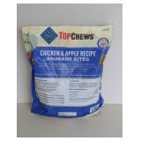 BLUE DIAMOND TOP CHEWS CHICKEN & APPLE RECIPE SAUSAGE BITES BLUE DIAMOND TOP CHEWS CHICKEN & APPLE RECIPE SAUSAGE BITES