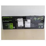 NEW GREENWORKS 13” STRING TRIMMER BRUSHLESS MOTOR NEW GREENWORKS 13” STRING TRIMMER BRUSHLESS MOTOR