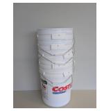 (5) COSTCO BUCKETS (5) COSTCO BUCKETS