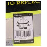 HI-VIZ WORKWEAR LARGE (YELLOW) HOODED RAINCOAT HI-VIZ WORKWEAR LARGE (YELLOW) HOODED RAINCOAT