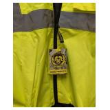 HI-VIZ WORKWEAR X-LARGE (YELLOW) BOMBER JACKET HI-VIZ WORKWEAR X-LARGE (YELLOW) BOMBER JACKET