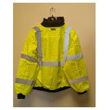 HI-VIZ WORKWEAR X-LARGE (YELLOW) BOMBER JACKET HI-VIZ WORKWEAR X-LARGE (YELLOW) BOMBER JACKET