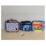 3 NEW LUNCH BAGS 3 NEW LUNCH BAGS