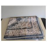 WYATT & ASH GERALDINE MACHINE WASHABLE AREA RUG 5’3in BY 7FT WYATT & ASH GERALDINE MACHINE WASHABLE AREA RUG 5’3in BY 7FT