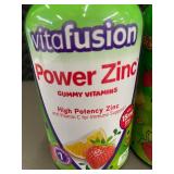 2 Bottles Vitafusion Power Zinc Gummy Vitamins, 90 Count Each