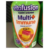 2 Bottles Vitafusion Multi+ Immune Gummy Vitamins 90ct each