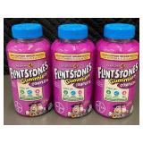 Lot of 3 Flintstones Gummies Complete Childrenâs Multivitamin, 180 Count Each