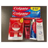 Colgate Toothpaste Bundle Including Optic White, Cavity Protection, and Plaque Pro Release