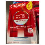 Colgate Toothpaste Bundle Including Optic White, Cavity Protection, and Plaque Pro Release