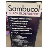 Lot of 6 Sambucol Black Elderberry Dietary Supplement Syrup 7.8 fl oz Each