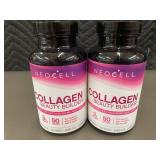 2 Bottles NeoCell Collagen Beauty Builder Dietary Supplement 150 Tablets Each