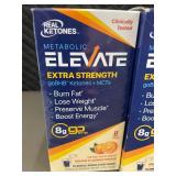 Lot of 3 Real Ketones Elevate Extra Strength Orange Dietary Supplements