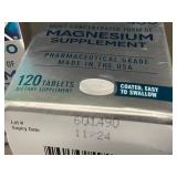 Lot of 2 Mag-Ox 400 Magnesium Supplement 120 Tablets Each