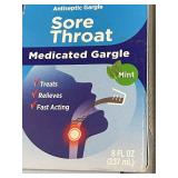 2 Bottles Betadine Sore Throat Antiseptic Medicated Gargle Mint 8oz Each