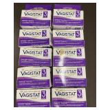 Lot of 10 Vagistat 3 Day Treatment Packs by Vagisil