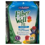Lot of 5 Vitafusion Fiber Well Fit Gummies Supplement 90ct Each