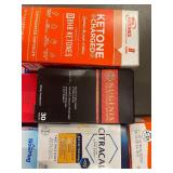 Collection of Dietary Supplements, Pain Relief, and Hydration Products